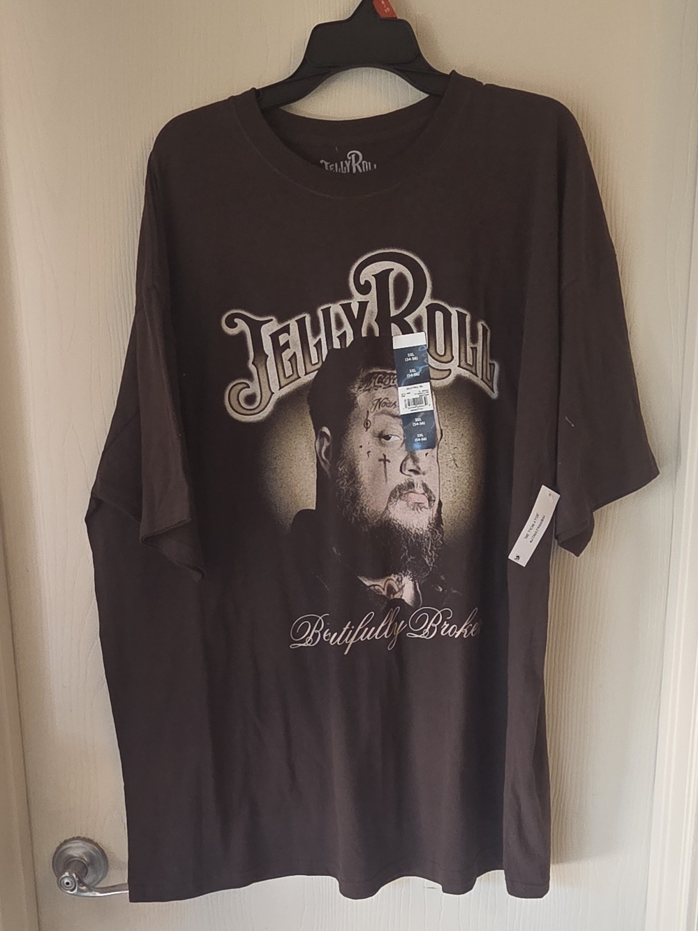 Graphic Tee - Brown- Brand